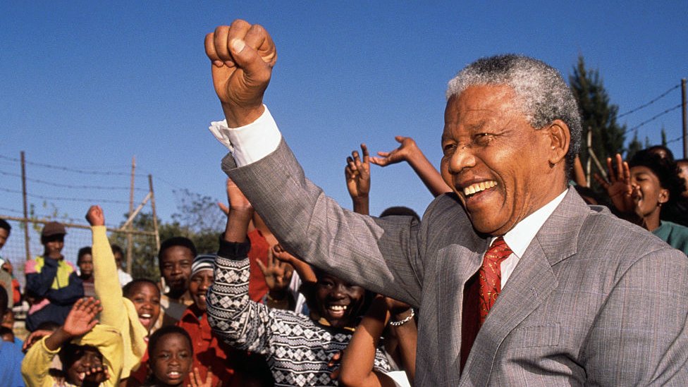Freedom of South Africa & Election of Nelson Mandela